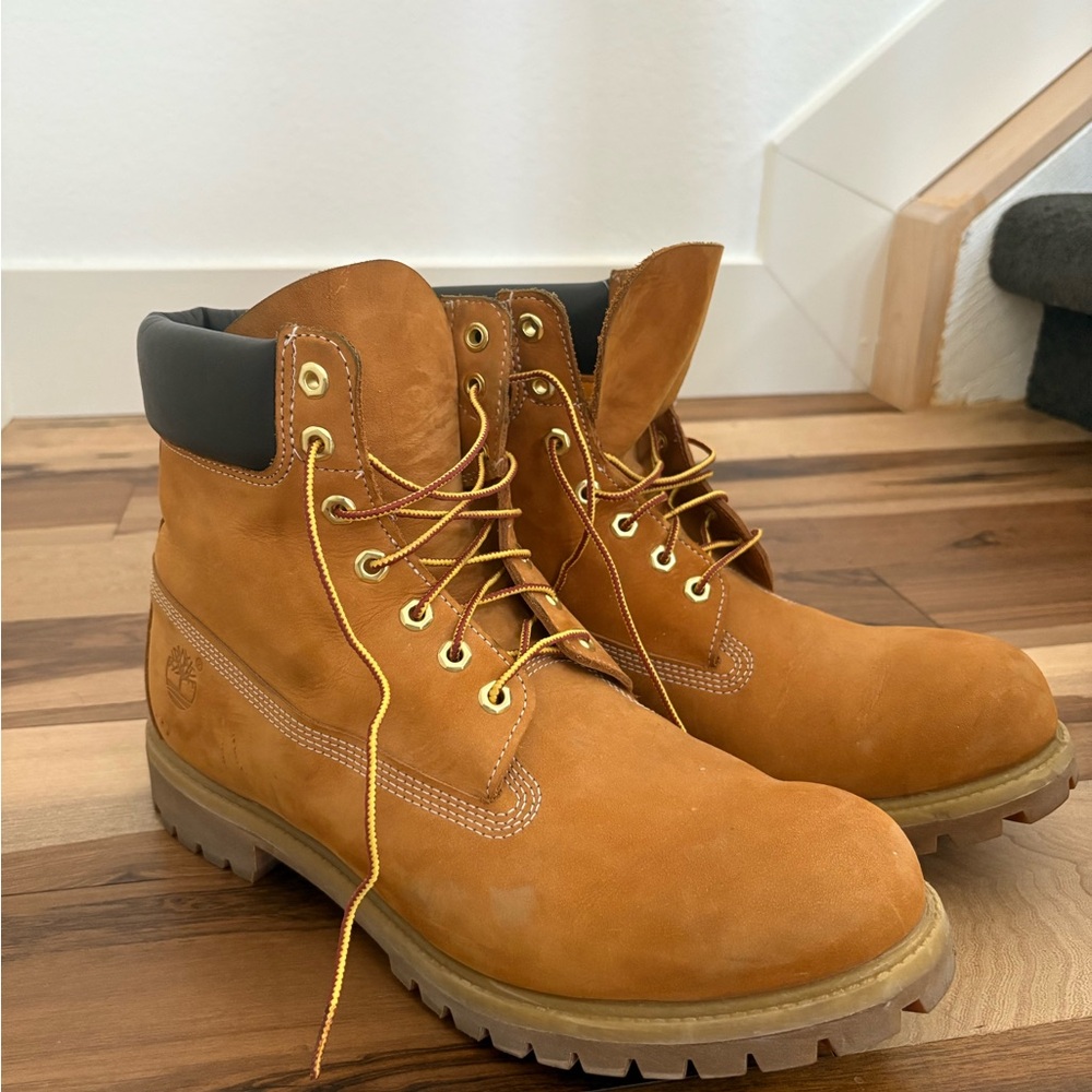 Mens Timberland Premium 6-Inch Boot - Wheat